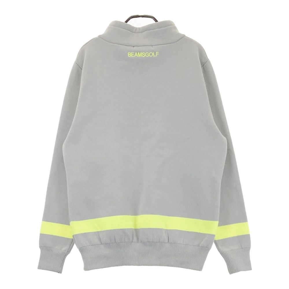 サイズ L BEAMS GOLF ビームスゴルフ ハイネック ニットセーター グレー系 240101522006 ゴルフウェア メンズ ストスト