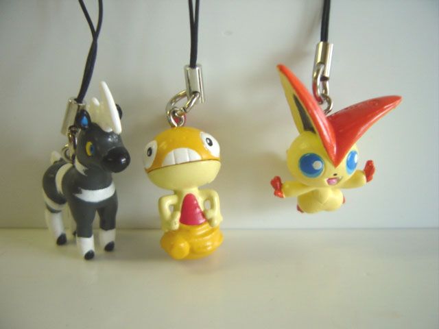 ♯Hfc14GE劇場版ポケモンストラップゼクロム編全6種