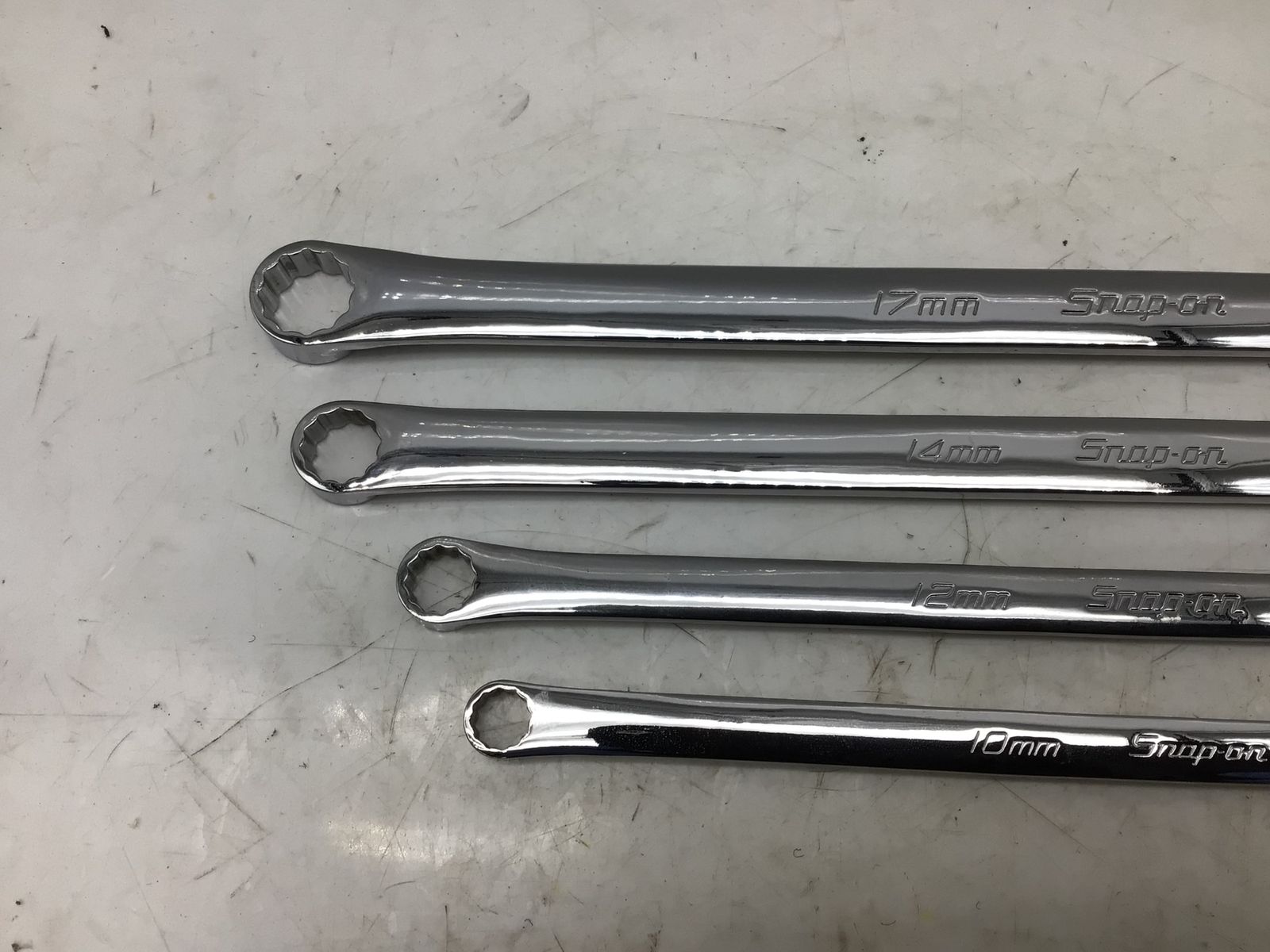 ♥に近い ◯Snap-on|スナップオン オフセットLONGストレートメガネレンチ 4本セット XDHFM1719|1417|1214|1012 ITP57F5JUNS0 エコツール知立店 M02