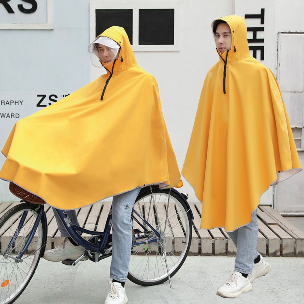 雨具 自転車 バイクポンチョ レインポンチョ 男女兼用 - ウェア