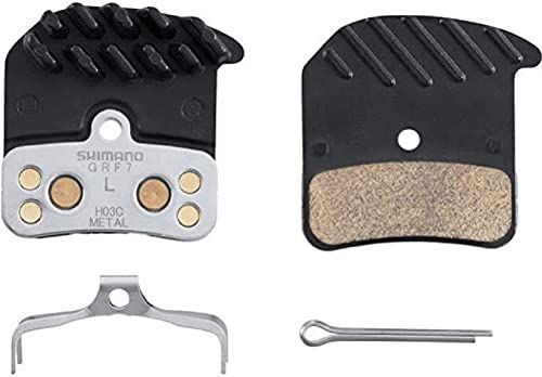 H03C フィン付き シマノ(SHIMANO) リペアパーツ ディスクブレーキパッド H03C メタル フィン付き 1ペア IBPH03CMFA