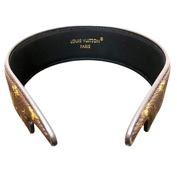 美品 ルイヴィトン ヘッドバンド カチューシャ 柄 モノグラム LOUIS VUITTON - □美品□ ルイヴィトン ヘアバンド ヘッド