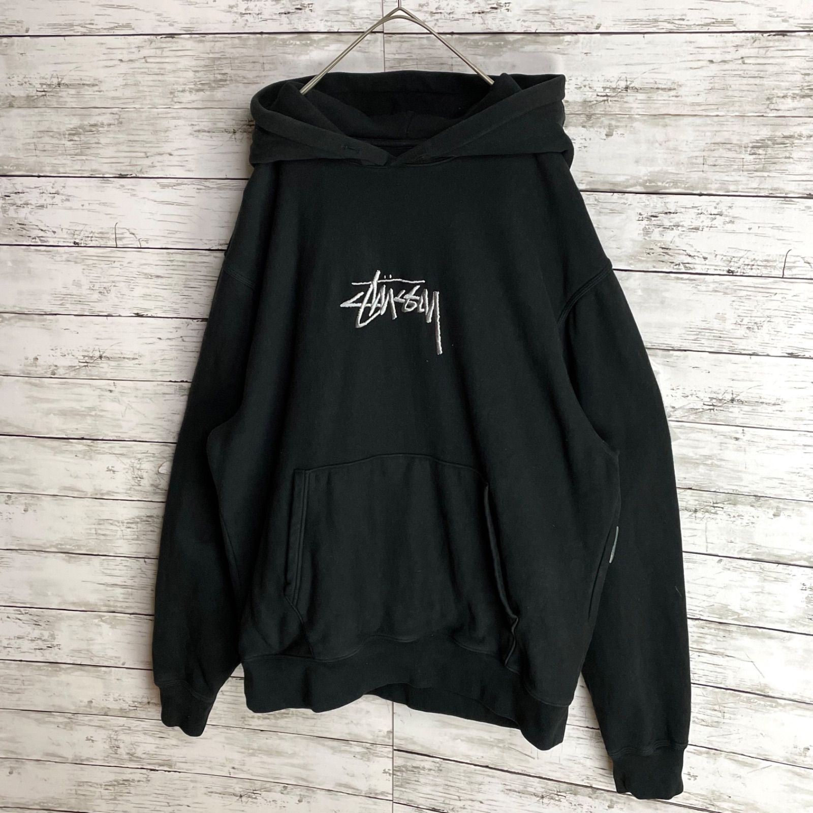 02467【XL・定番モデル】ステューシー / Stussy☆センター刺繍 