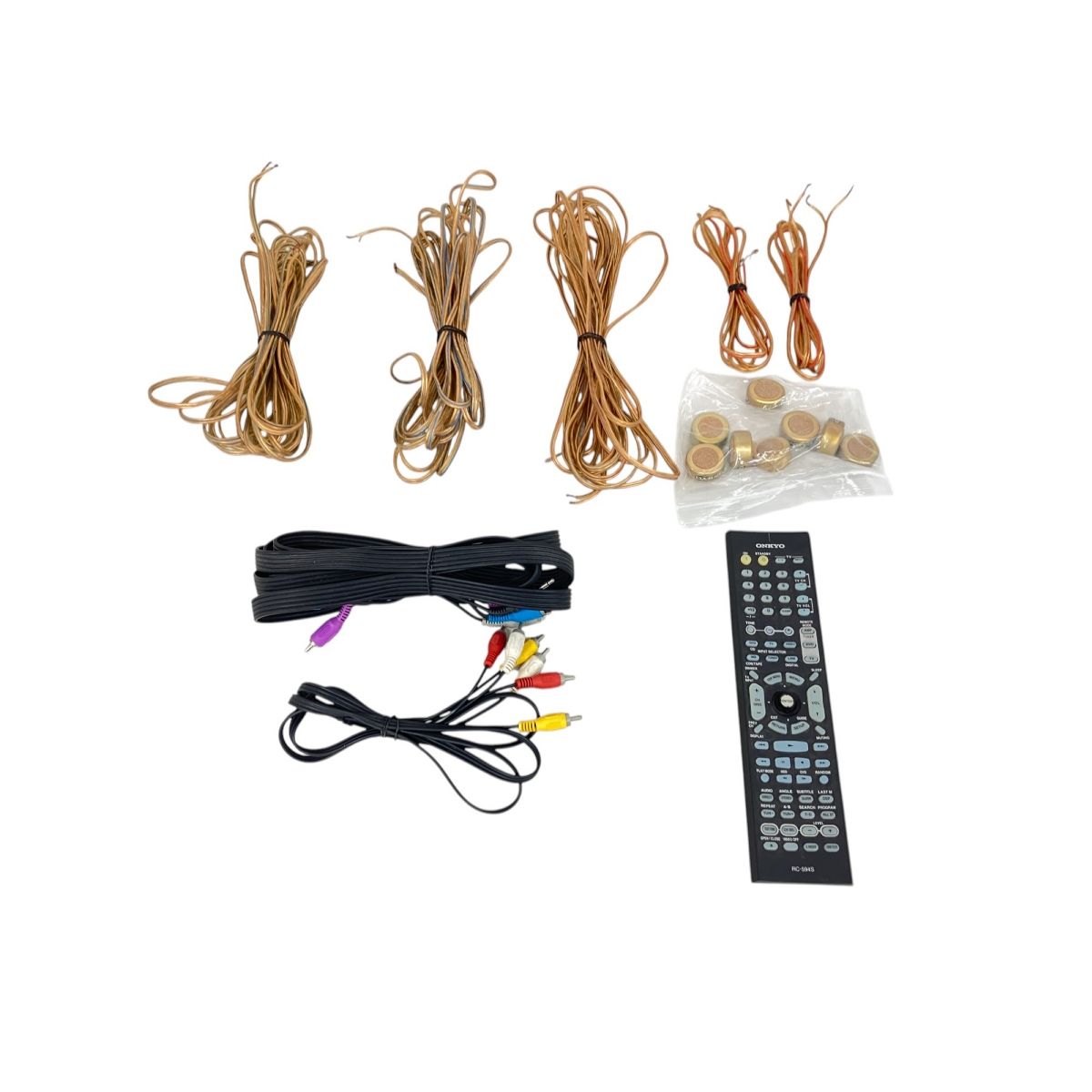 ONKYO オンキョー SA-907FX SWA-205 D-102FX ST-205M システムコンポセット 音響機器 ジャンク K10248762