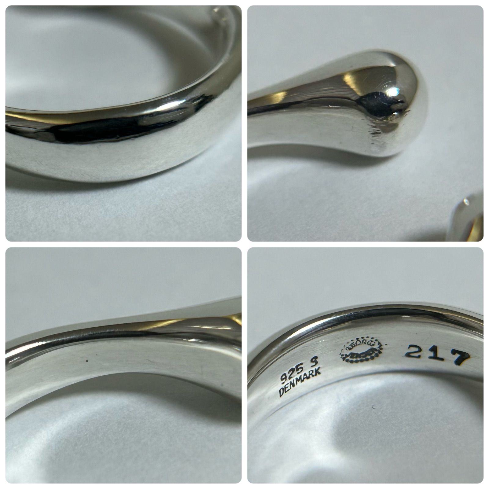 ジョージジェンセン 217 リング 指輪 925 ヴィンテージ 約10号 ジョージジェンセン 217 リング 指輪 925 ヴィンテージ 約10号