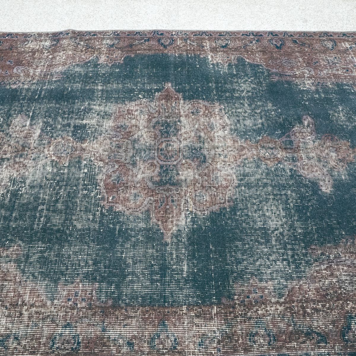 展示品】SUBASI HALI スバシハリ OVERDYED VINTAGE RUG GS747 オーバー