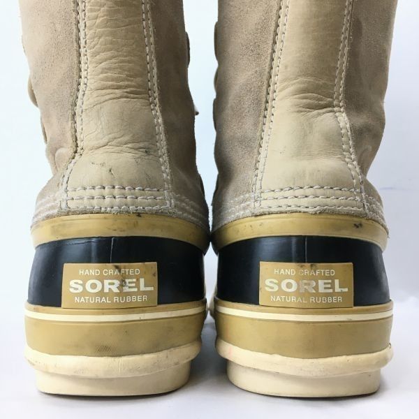 SOREL/ソレル レディース/23.5cm 高級スノーブーツ ボア ライナー付き 