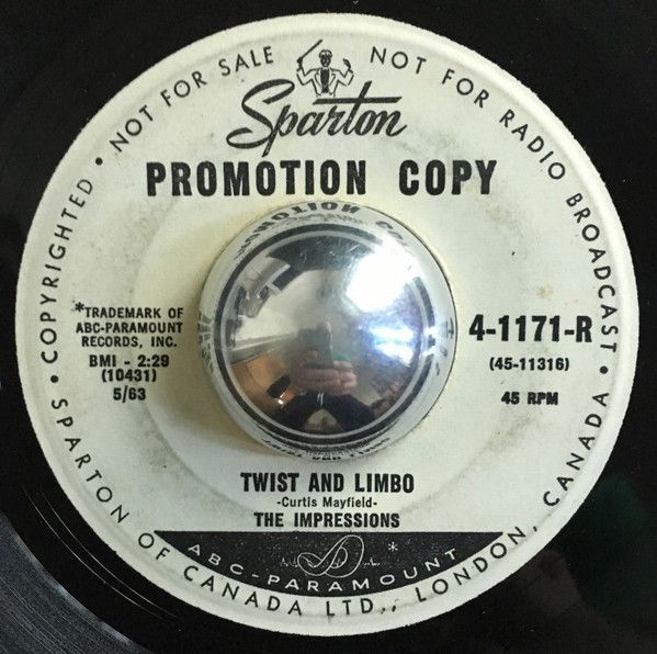 加7” Impressions Sad, Sad Girl And Boy / Twist And Limbo