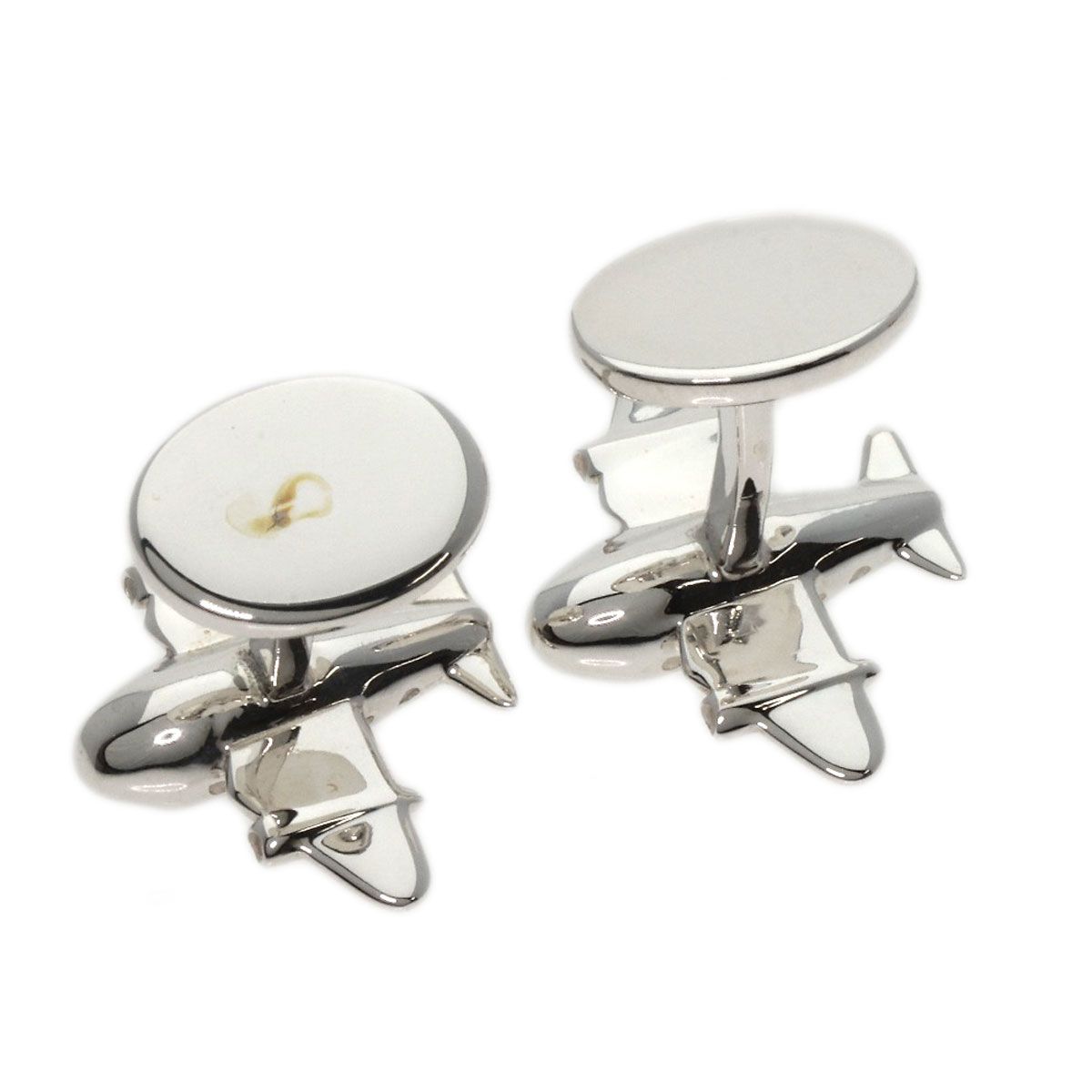 TIFFANY&Co. 飛行機モチーフ カフス SV メンズ