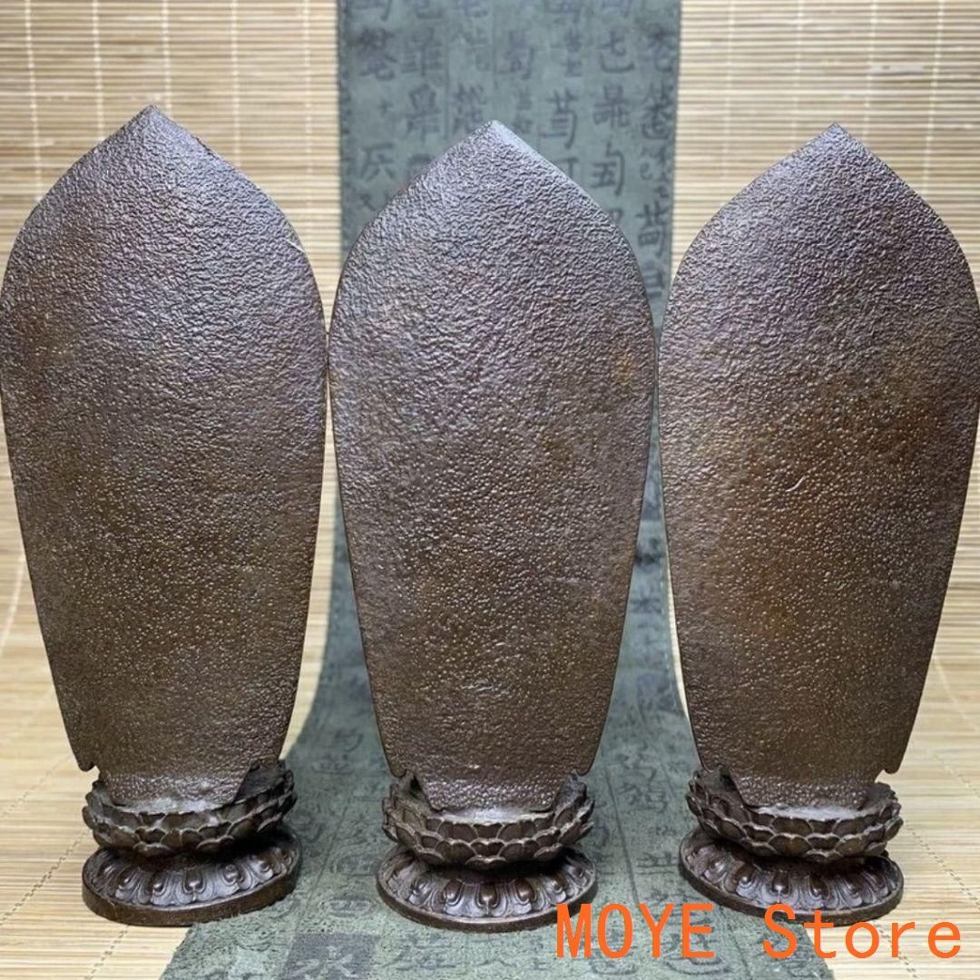 仏教美術 仏像 西方三聖仏像 家内 供養 銅 工芸品 置物 仏教美術 三聖仏 西方三聖仏像 小仏像 銅製 銅器 - メルカリ