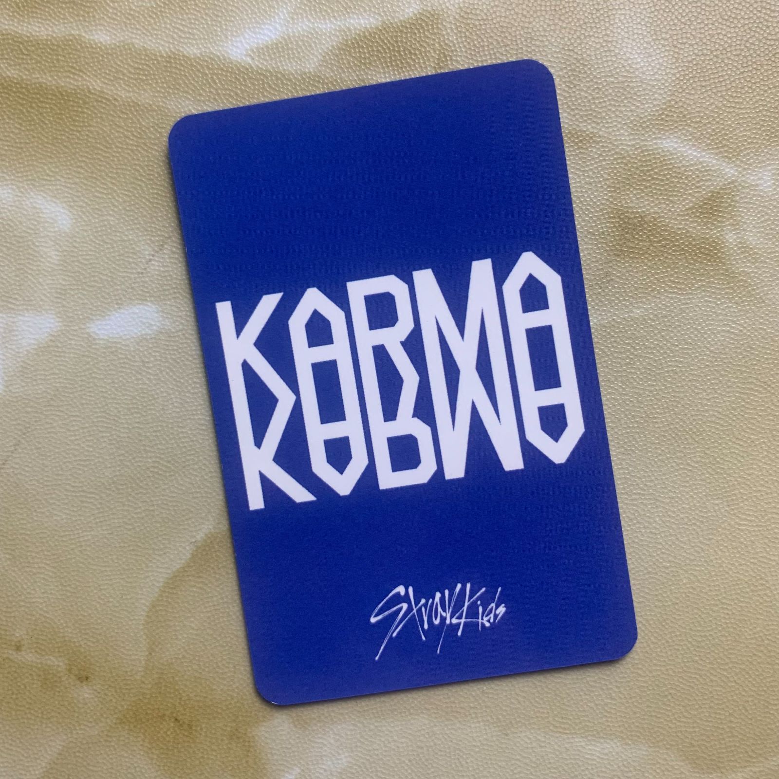 KARMA TARGET 特典 トレカ ポストカード ヒョンジン Straykids KARMA アメリカ KARMATARGET 特典 ヒョンジントレカ