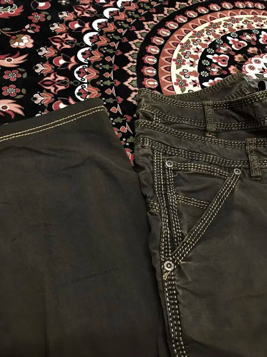 ローライズ pants