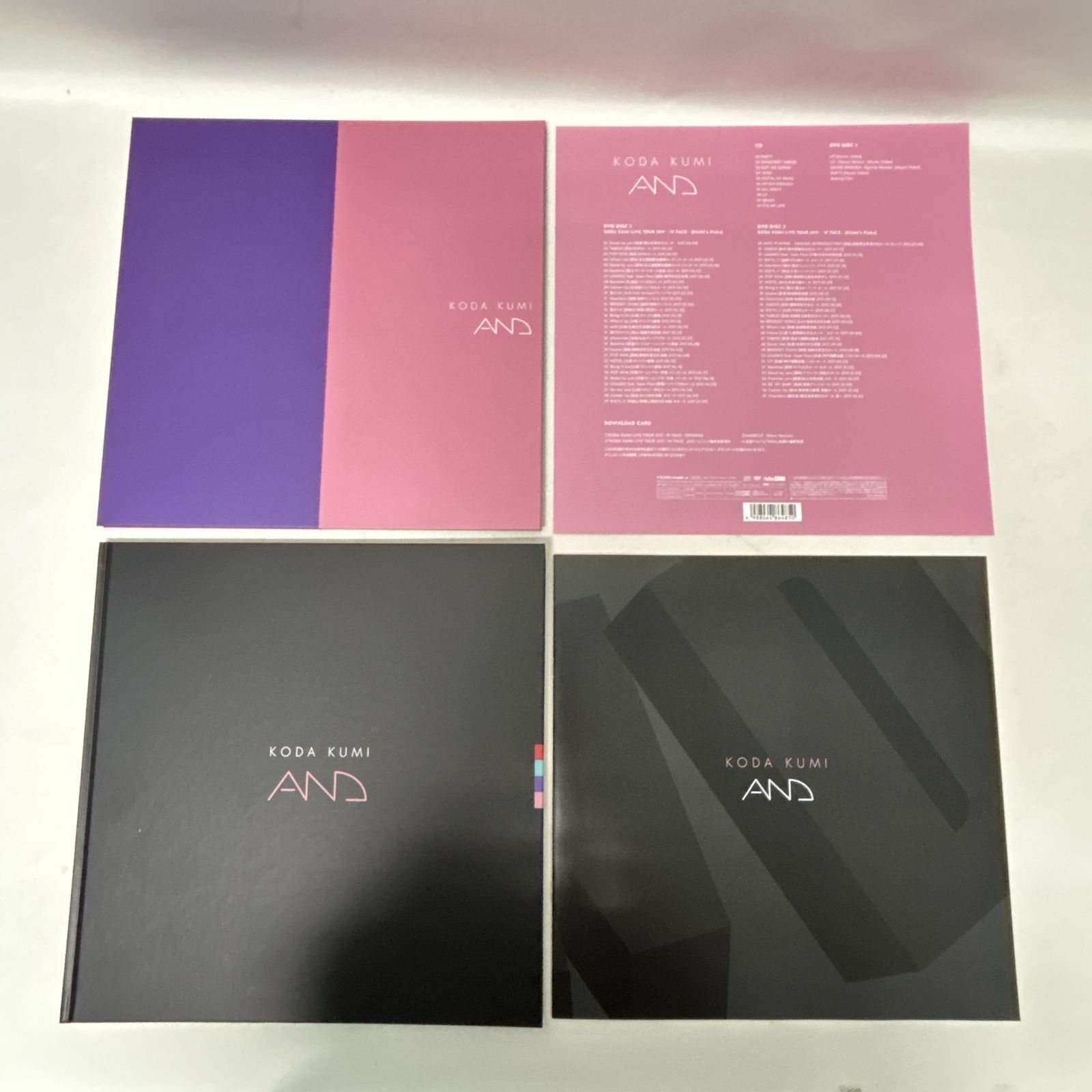 浜館21-1136】 倖田來未 FC限定版 アルバム 2点セット 『AND CD+