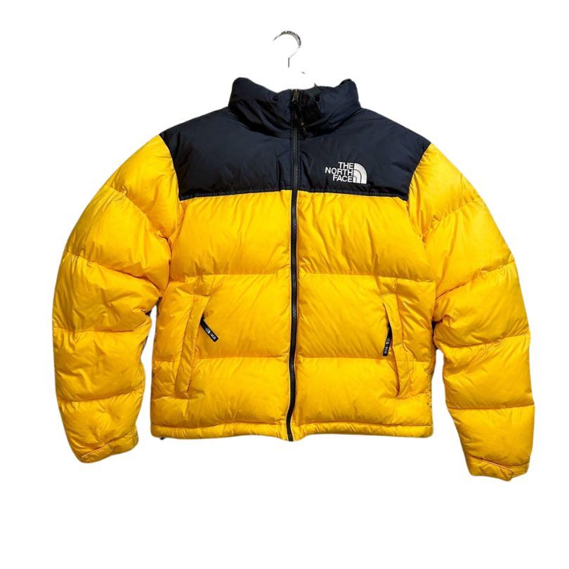 ザノースフェイス THE NORTH FACE ヌプシ ダウンジャケット イエロー ブラック　M　E1025005116