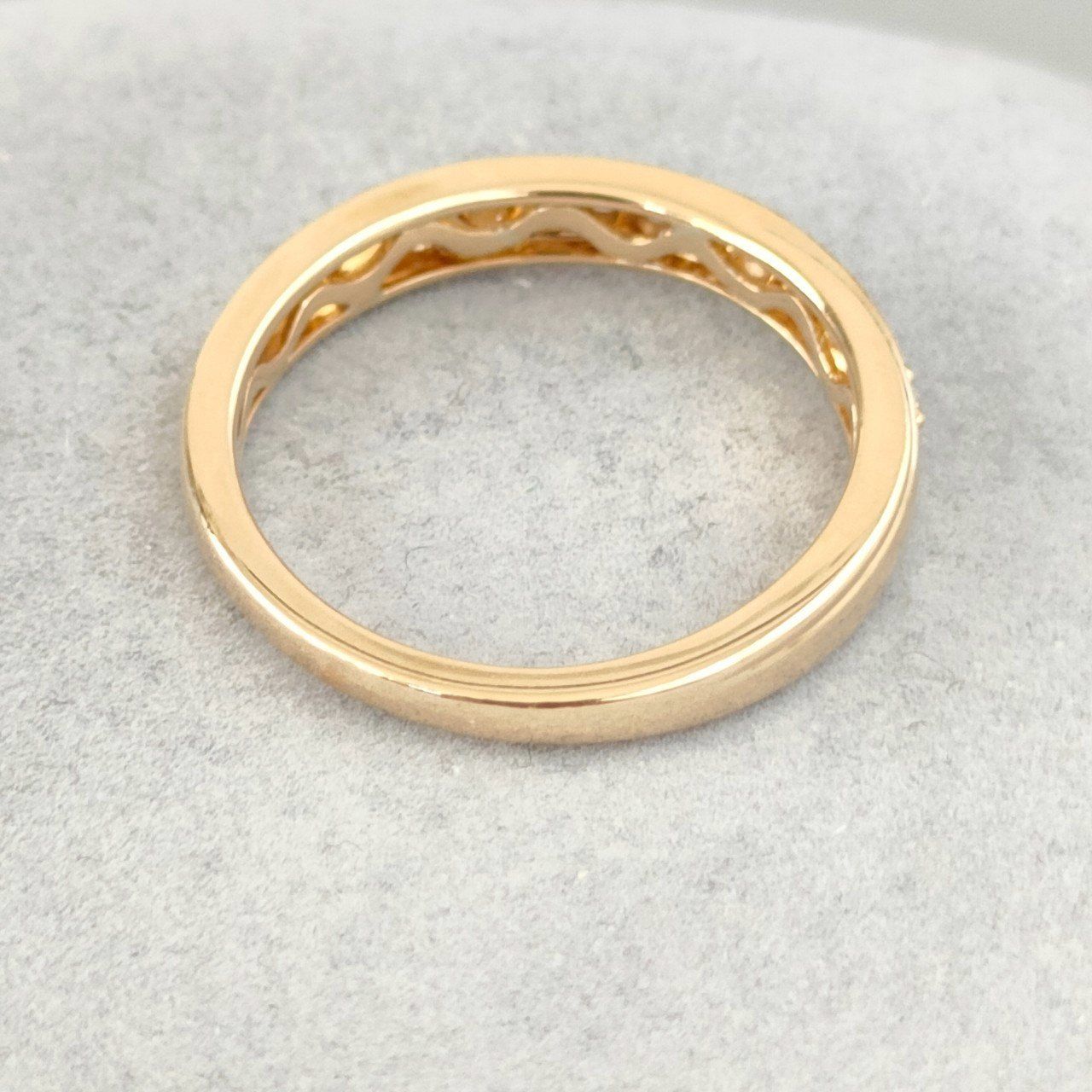 k18 金リングダイヤ付き2.84g