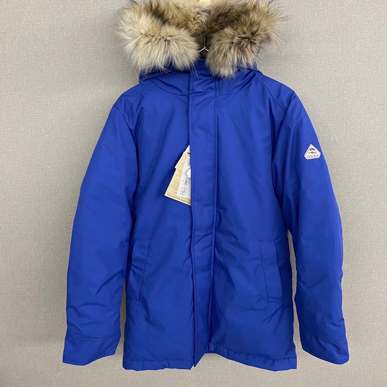 ピレネックス PYRENEX ダウンジャケット アヌシー BLUE Mサイズ - メルカリ