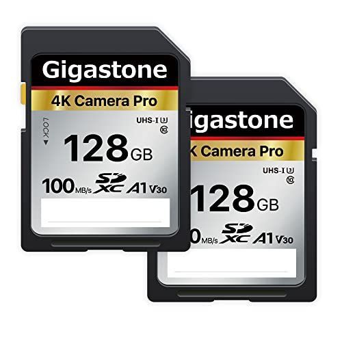 128GB Camera Pro 2-Pack Gigastone SDカード 128GB 2枚セット