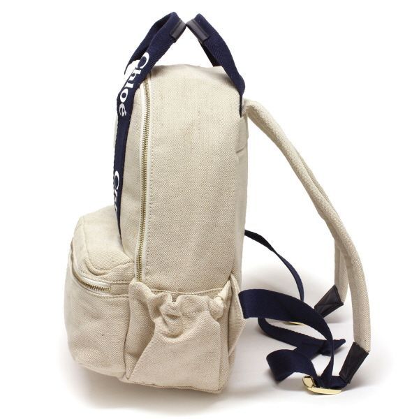 25SSモデル クロエ Chloe シグネチャーロゴ バックパック CHLOE