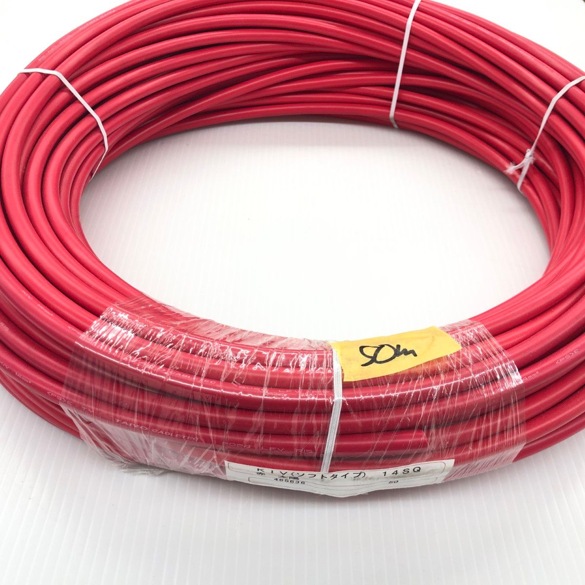 ДД【中古】太陽ケーブルテック KIV 14SQ レッド 50m KIV 14SQ レッド 未使用 ДД【中古】太陽ケーブルテック KIV 14SQ レッド 50m KIV 14SQ
