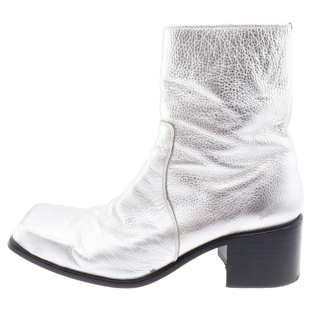 JOHN LAWRENCE SULLIVAN (ジョンローレンスサリバン) Square Toe Boots スクエアトゥ ブーツ シルバー JLS-07-01