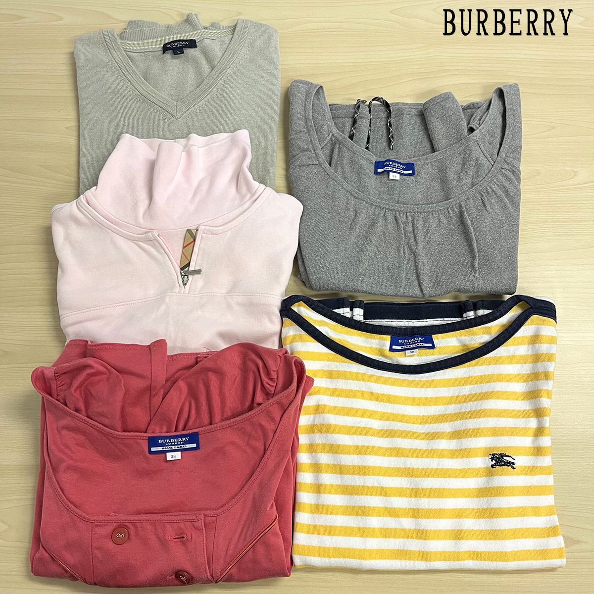 バーバリー　BURBERRY　レディース　トップス　まとめ売り　5点