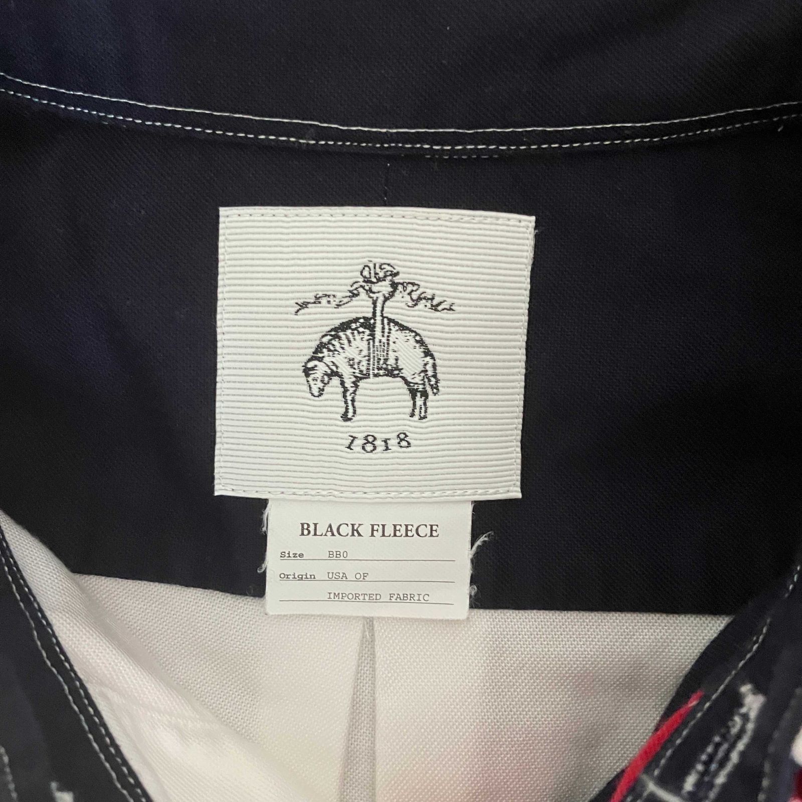 希少USA製】ブラックフリース トムブラウン期 BB00 マルチカラー