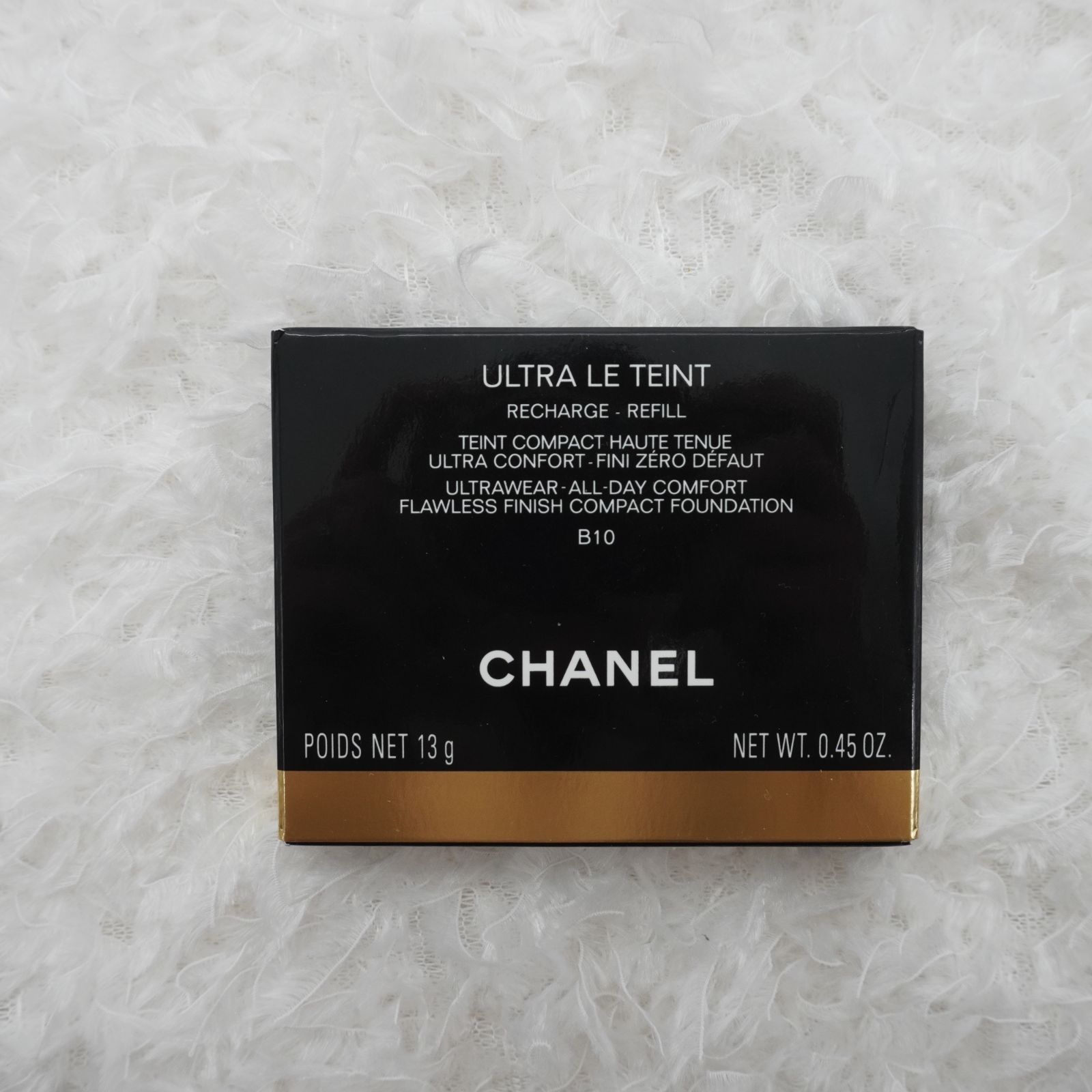【新品未使用】CHANEL シャネル ウルトラ ル タン コンパクト  B10 (レフィル) 　13ｇクリックポスト　Q