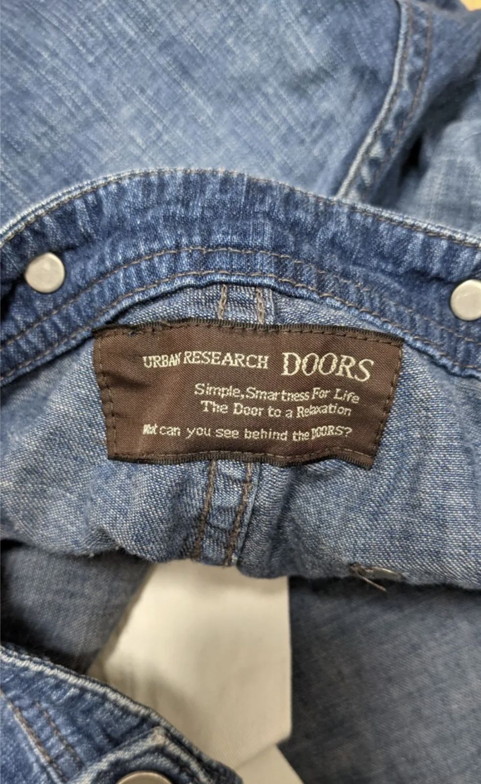 URBAN RESEARCH DOORS デニム サロペット オーバーオール - メルカリ