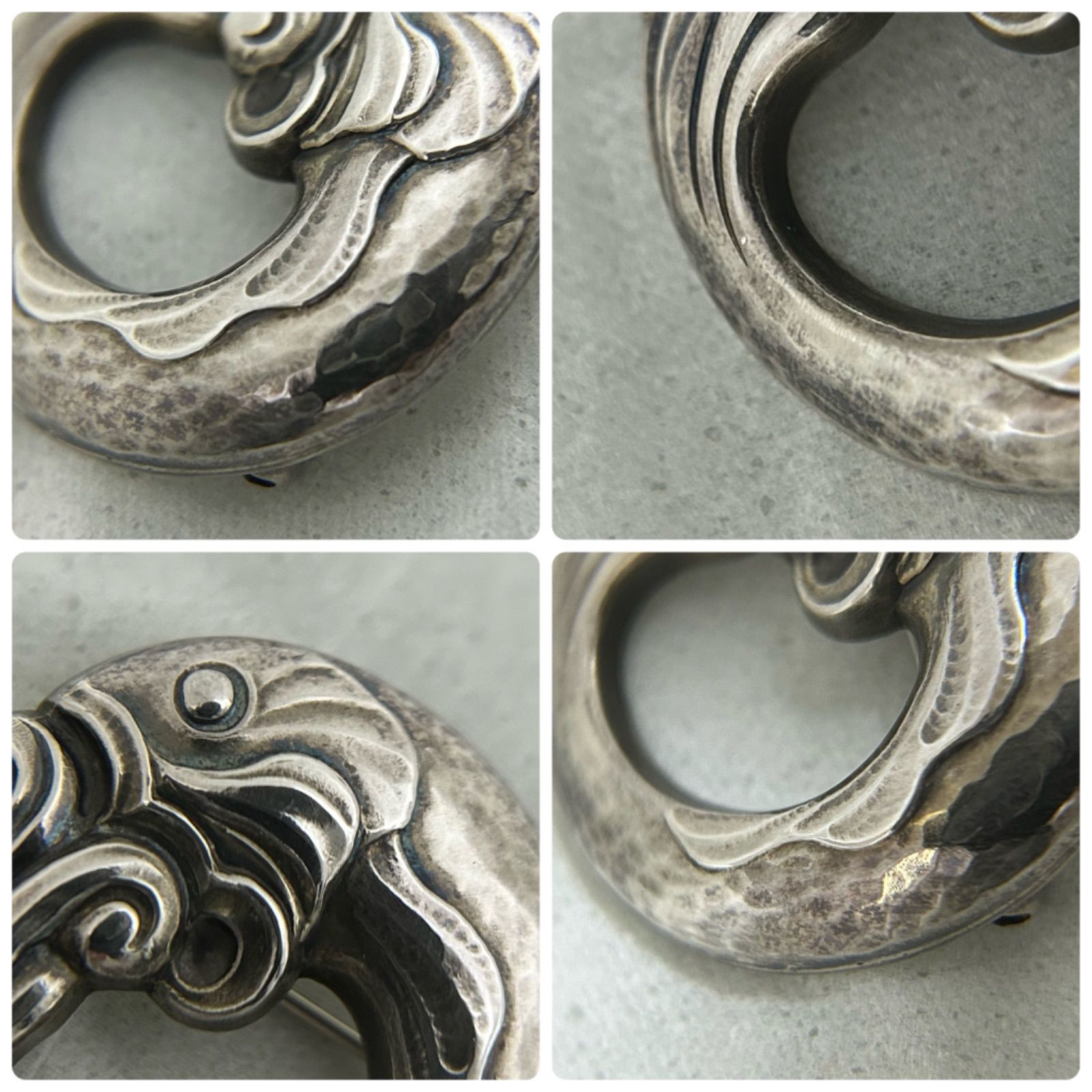 ジョージジェンセン ブローチ 10 フィッシュ 魚 AG925