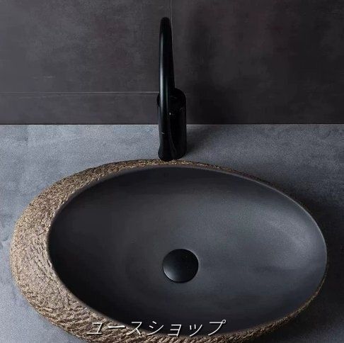 台上盆 陶器の洗面台 トイレ 芸術の盆 バルコニー 洗面台 台上