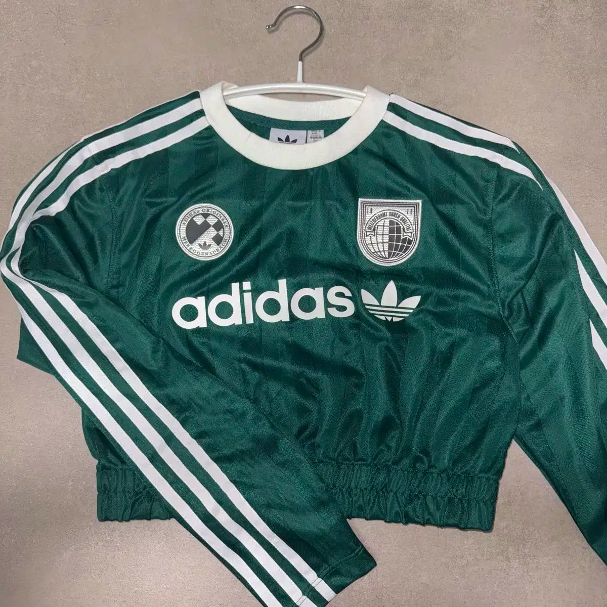 adidas originals フットボール長袖Tシャツ韓国 adidas - adidas アディダス フットボール 長袖シャツの通販 by