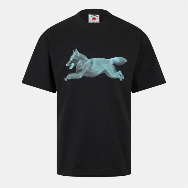 【送料無料】 アイスクリーム メンズ Tシャツ トップス IC Halftone RD T Sn54 Black
