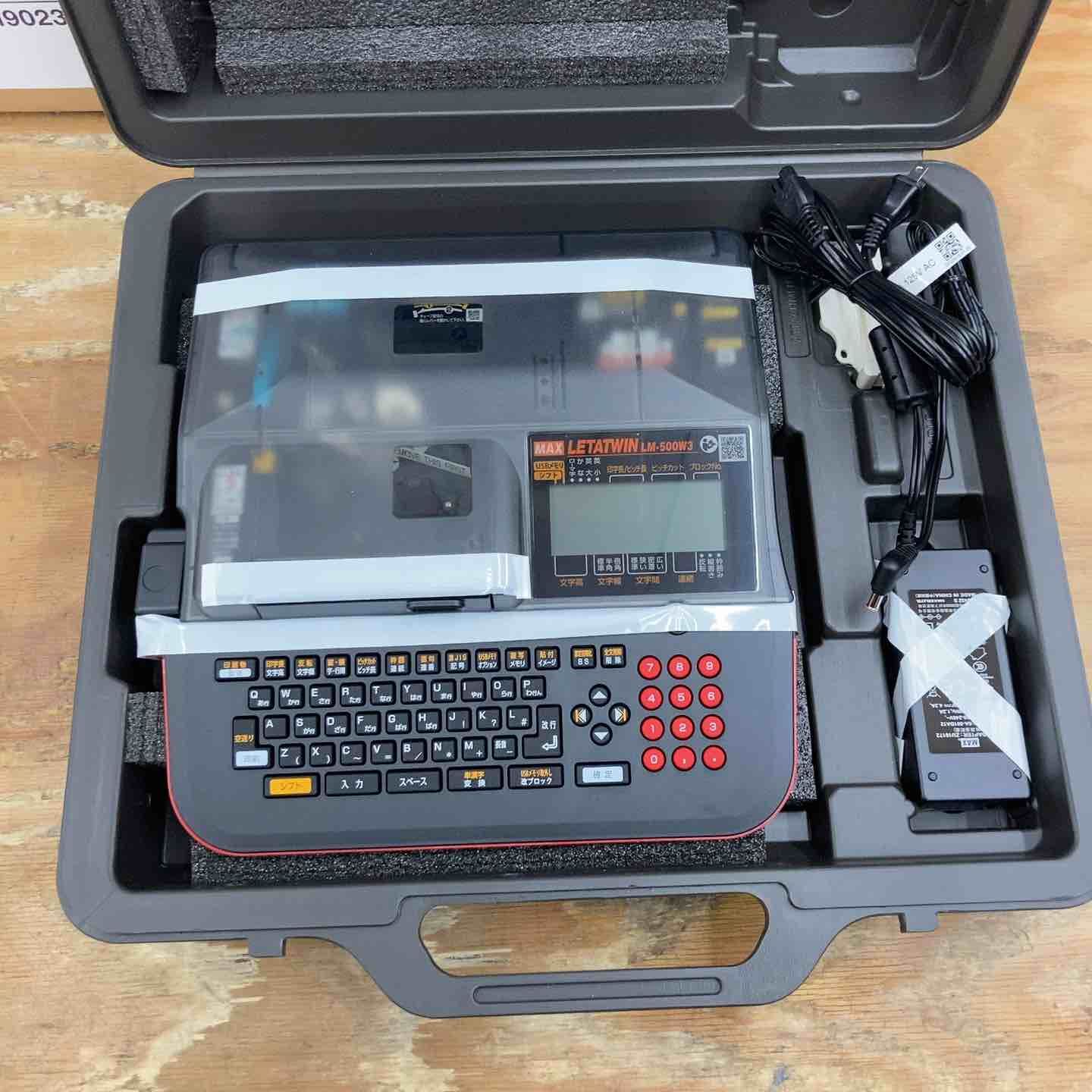 マックスレタツイン チューブウォーマー内蔵・記名板／デバイスラベル印字・PCリンクモデル LM-550W3 1台 マックスレタツイン チューブウォーマー内蔵・記名板／デバイスラベル