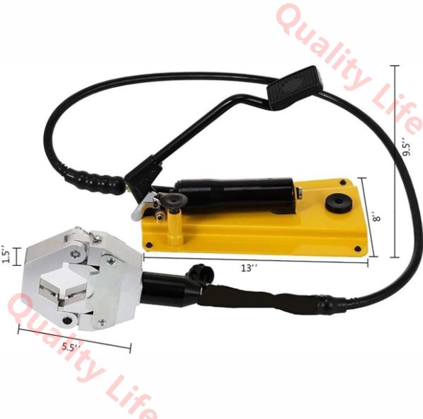 油圧ホース圧着工具