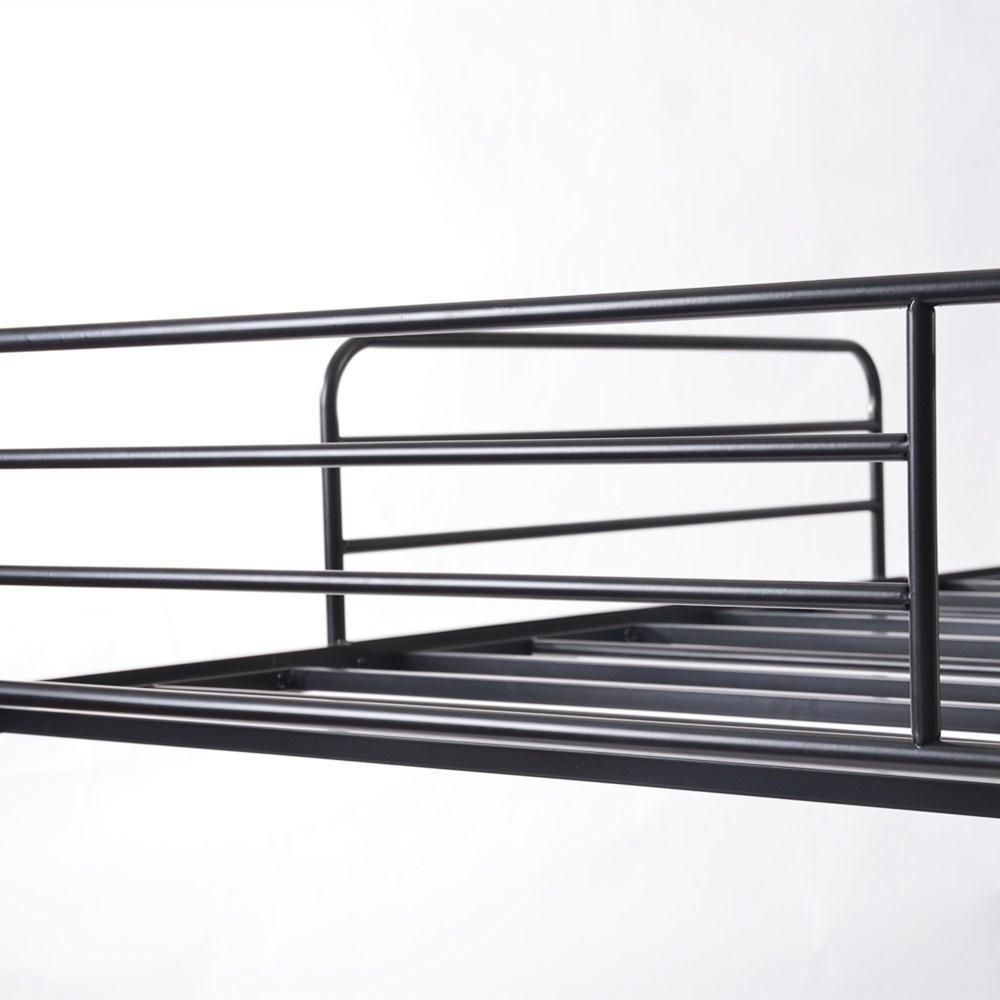 三段ベッド パイプベッド スチール 耐震 ベッド シングル 大人用可