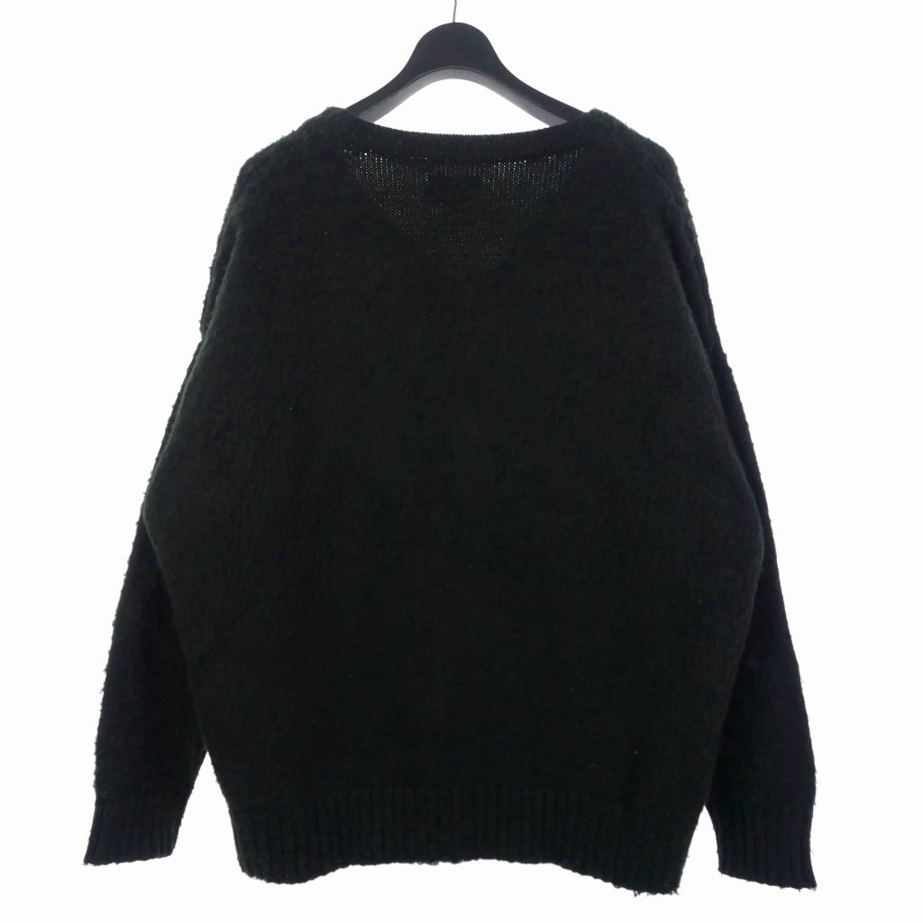 ディセンダント　カーディガン DESCENDANT/NURSE KNIT CARDIGAN (BLACK)