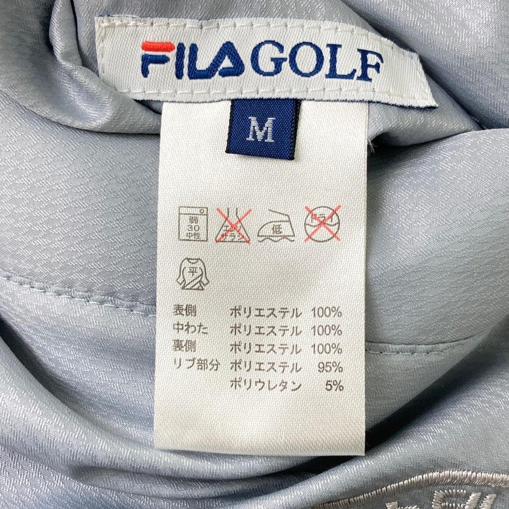 サイズ：L FILA GOLF フィラゴルフ  蓄熱ジャケット  グレー系 [240101428707] ゴルフウェア メンズ ストスト サイズ：LL FILA GOLF フィラゴルフ ニット ジップジャケット
