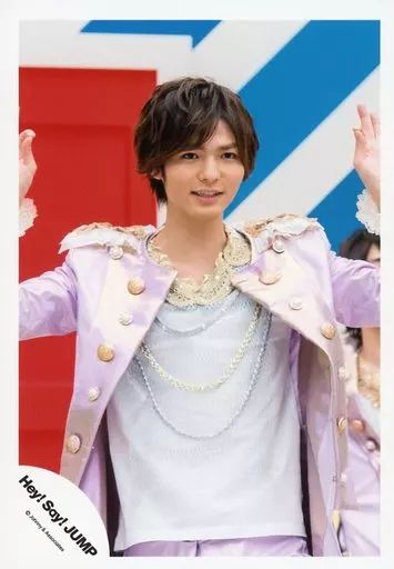中古】生写真(ジャニーズ) Hey! Say! JUMP/薮宏太/上半身・衣装紫・白