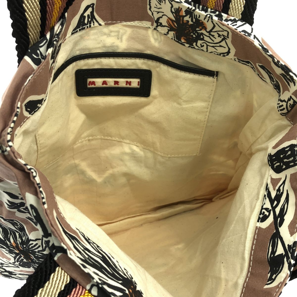MARNI マルニ フラワープリントトートバッグ ミックス - メルカリ