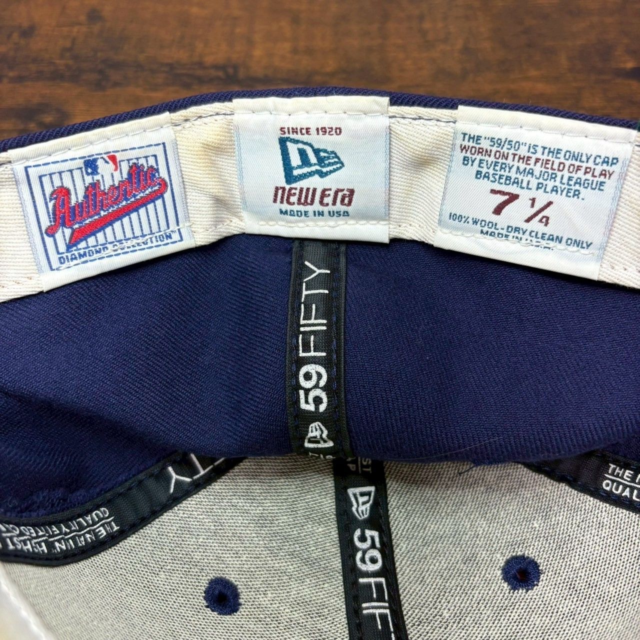 K77 ニューエラ 59fifty ブルワーズ usa製 ヴィンテージ 1300 - メルカリ