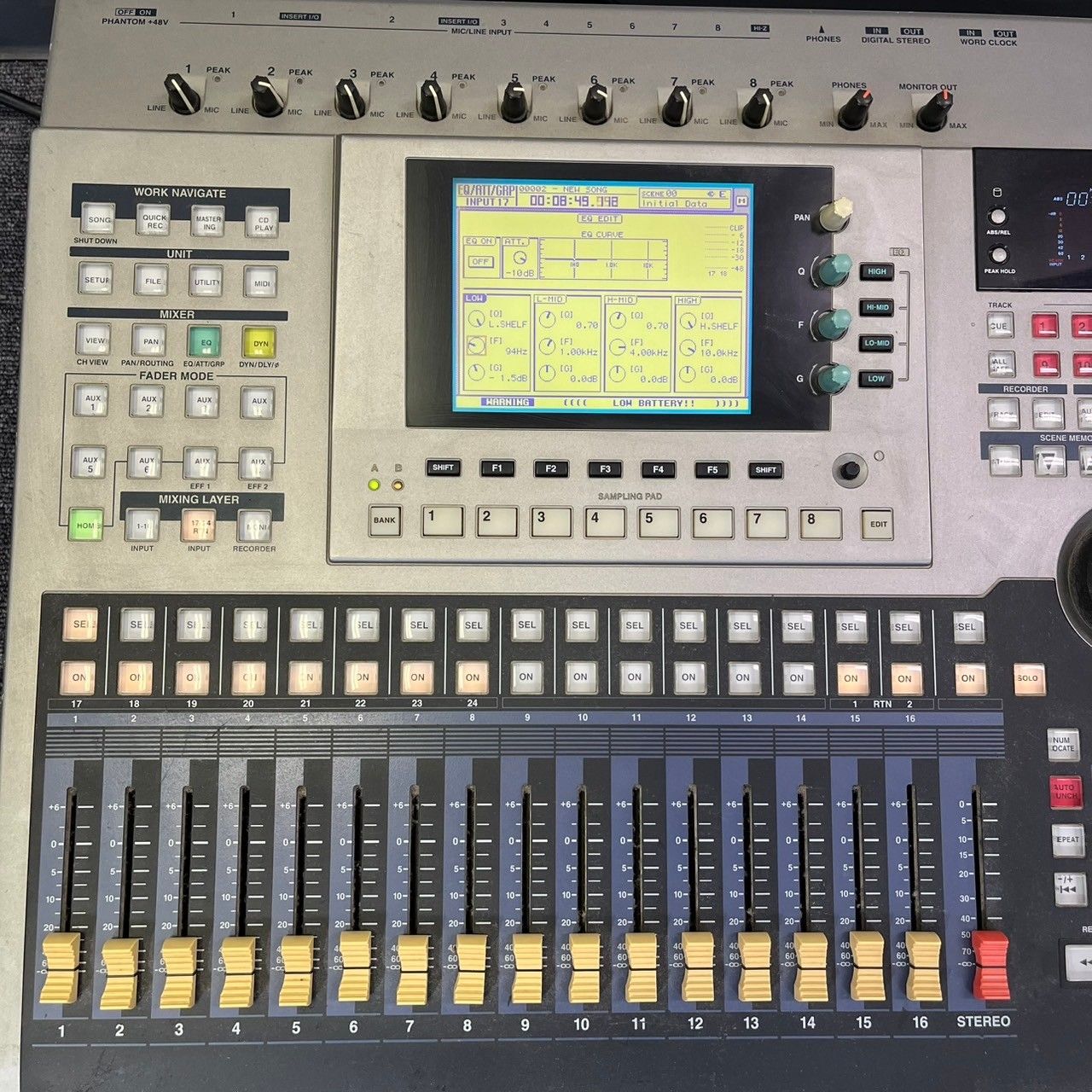 YAMAHA ヤマハ マルチトラックレコーダー AW4416 - メルカリ