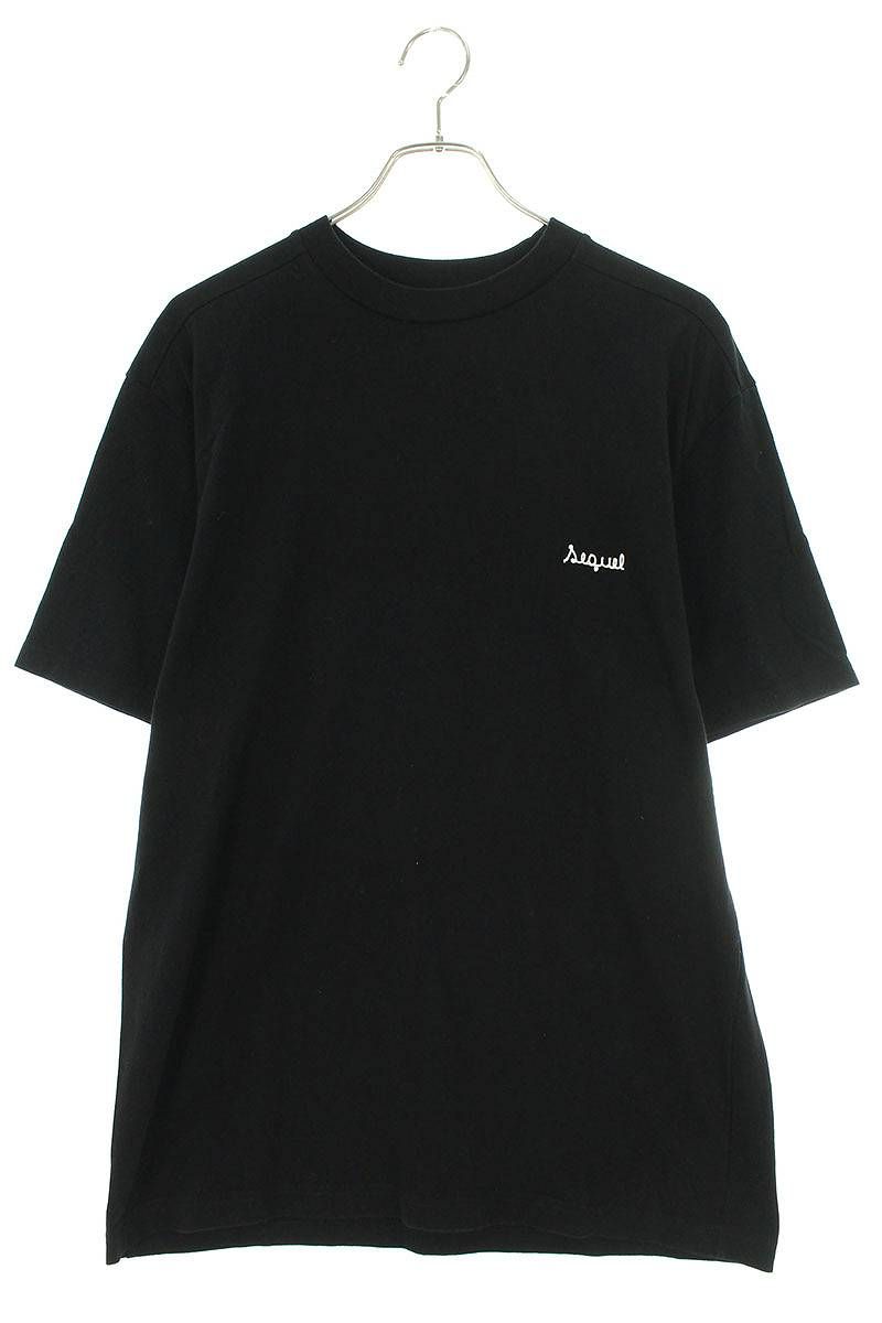 Tシャツ/カットソー(半袖/袖なし)シークエル エンブロイダリーTシャツ メンズ L