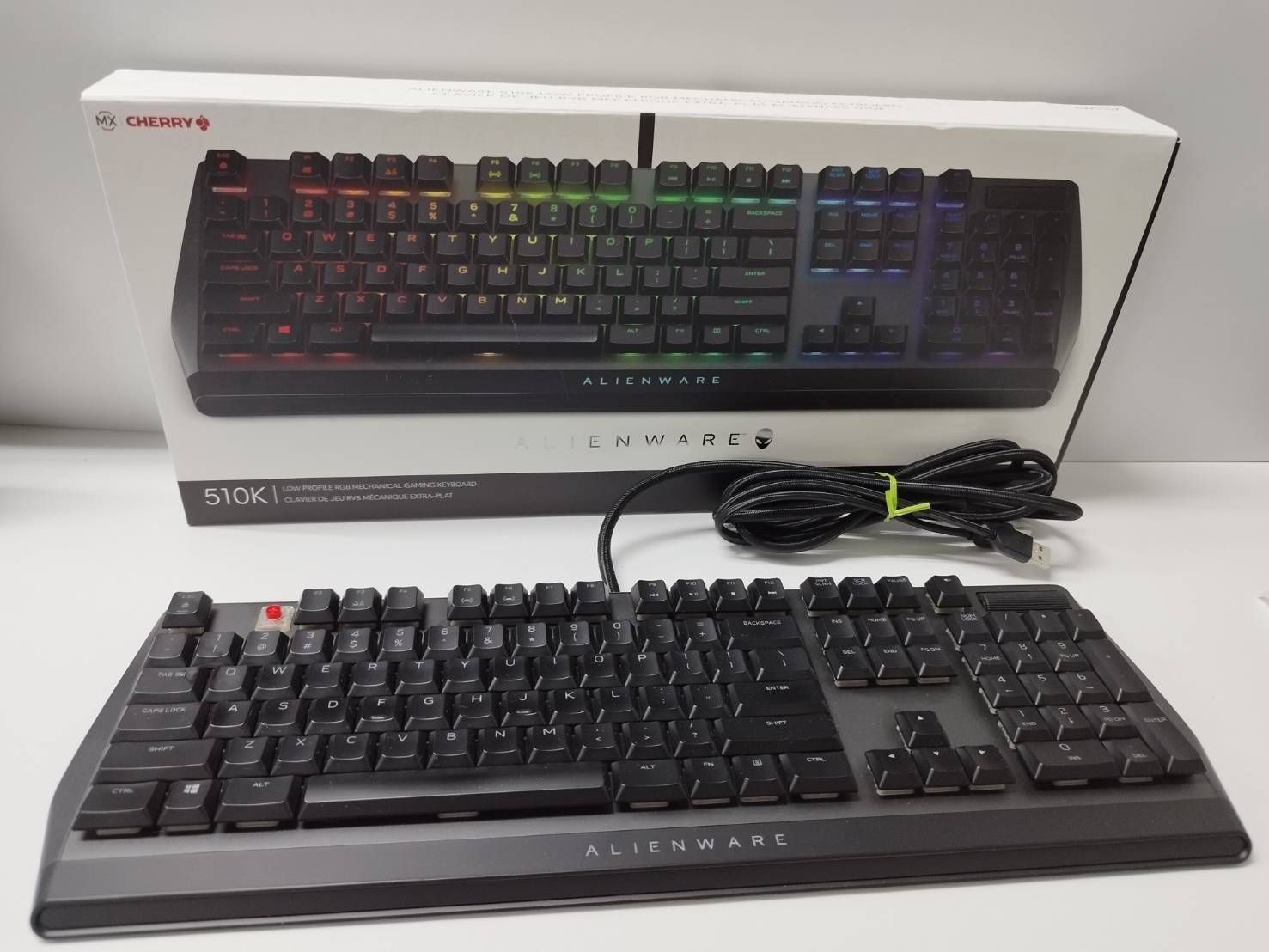 ALIENWARE 510K RGBキーボード/赤軸