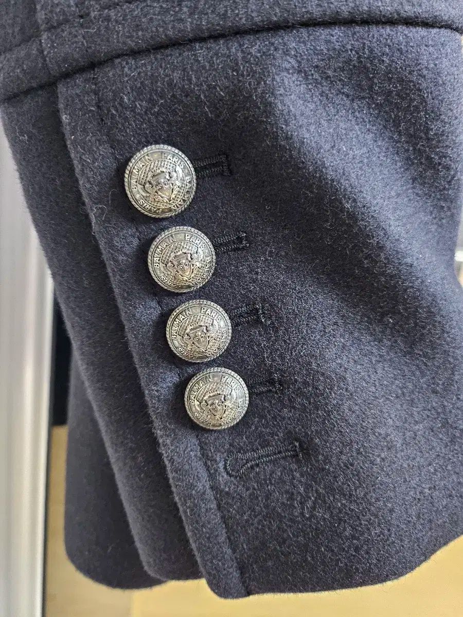 BALMAIN(バルマン) メンズ ピーコート BALMAIN バルマン オム メルトン