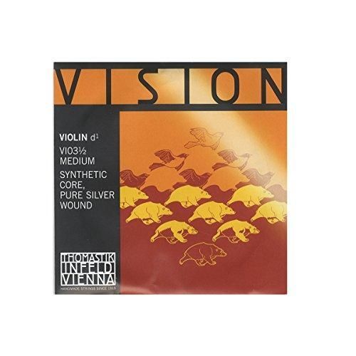 Vision ヴィジョン バイオリン弦 D線 シルバー巻 VI03 1|2