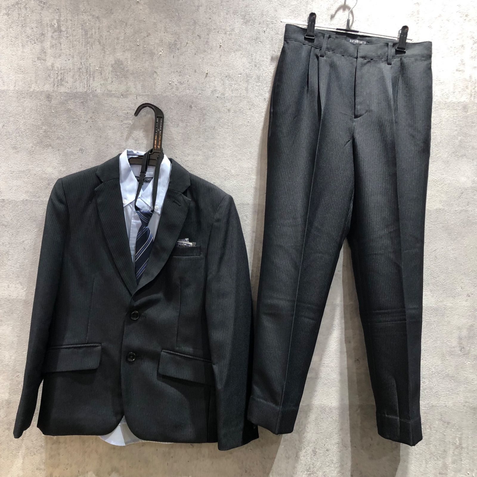 ✩美品✩ BACK＆FORTH フォーマル スーツ キッズ 男の子 140 BACK&FORTH フォーマルスーツ 5点セット 140㎝ 男の子