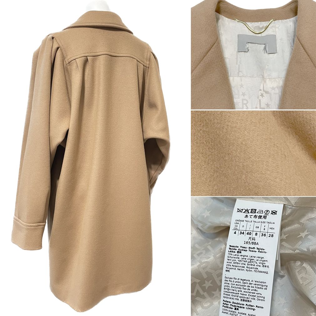 【即購入歓迎】MaxMara MAX&Co チェスターコート 40 即購入歓迎】MaxMara MAX&Co チェスターコート 40