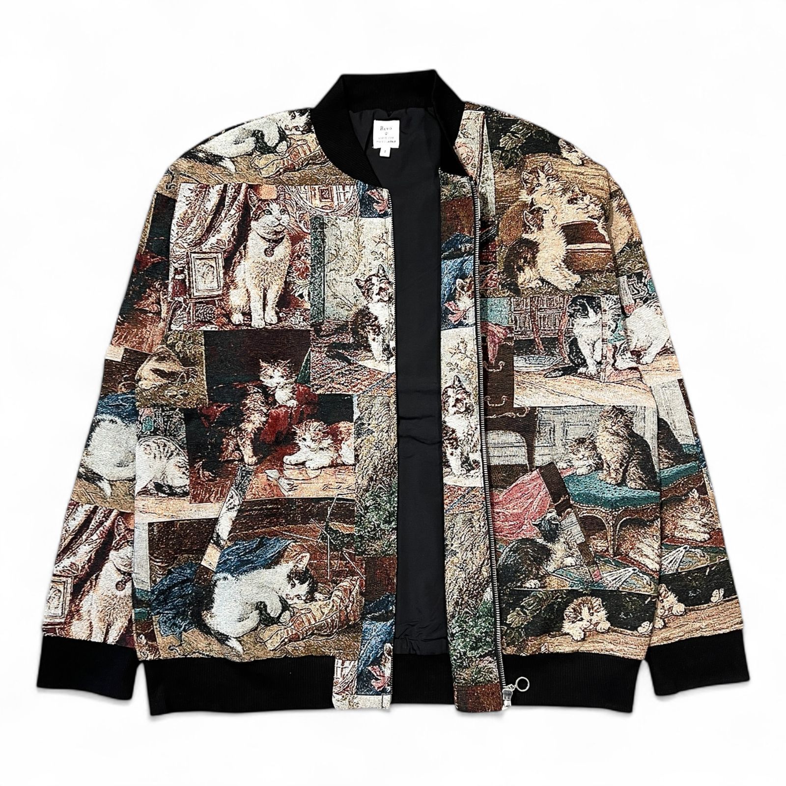 Revo.】新品 正規 送料無料 レヴォ レボ ゴブラン 総柄織り ZIP UP