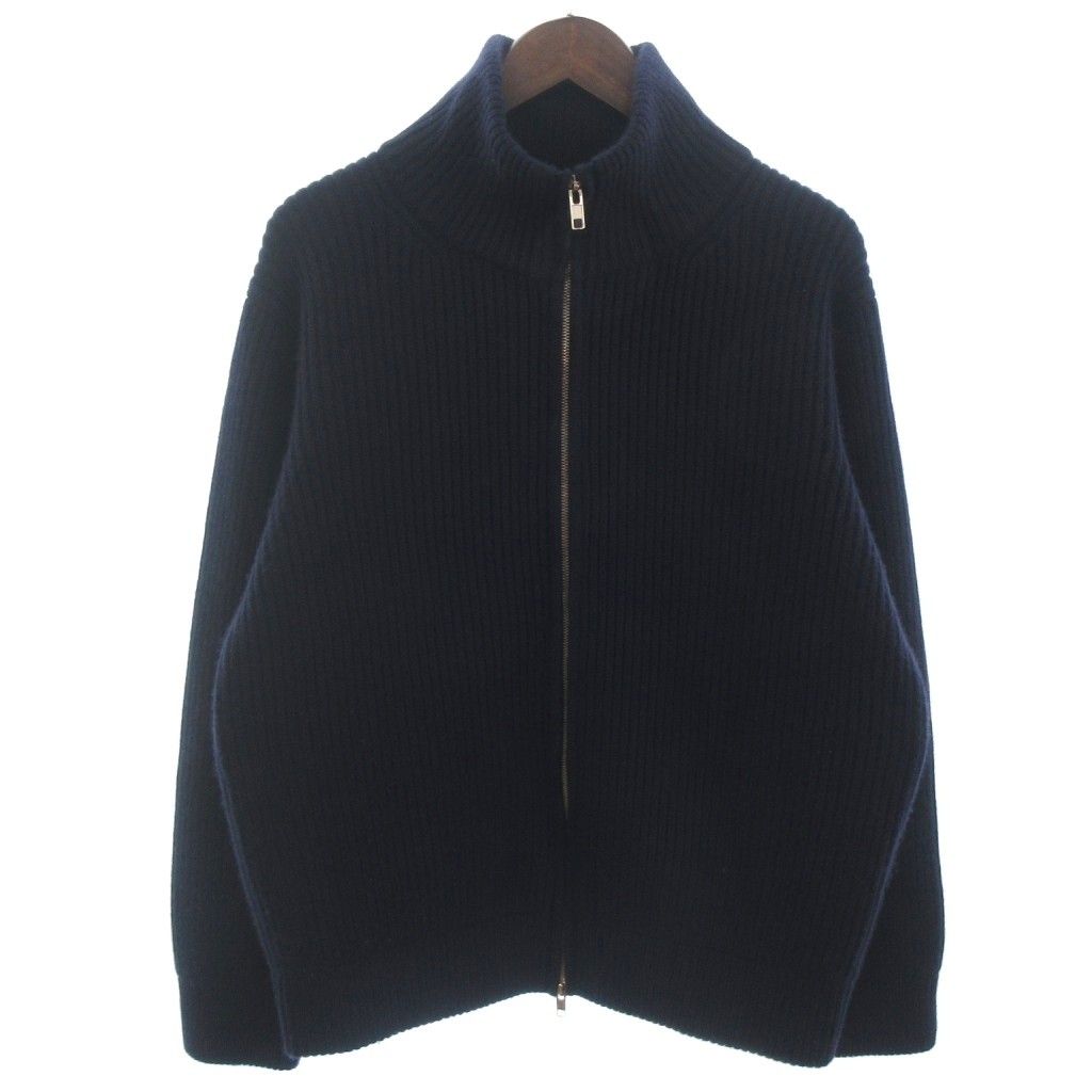 cash＆barba キャッシュ＆バルバドライバーズニットネイビー