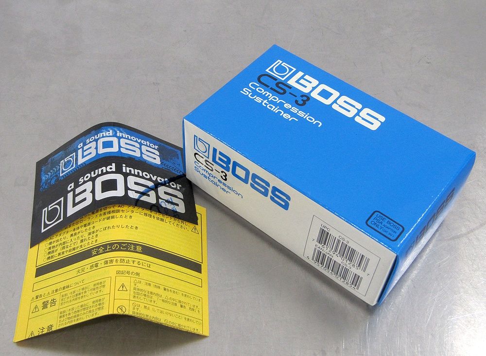 BOSS CS-3 Compression Sustainer　箱付き BOSS CS-3 Compression Sustainer Pedal CS-3 B&H Photo Video